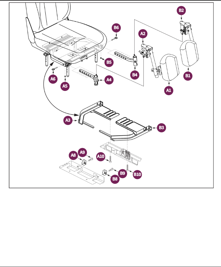 Style#12 ELR w/Residual Limb, Universal Seat