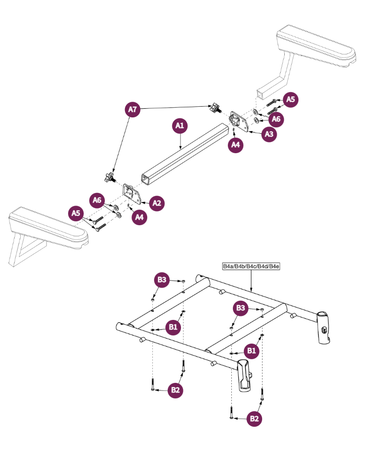H-Frame-Pinchless Hinge-ELR SA Taper Pin 20W