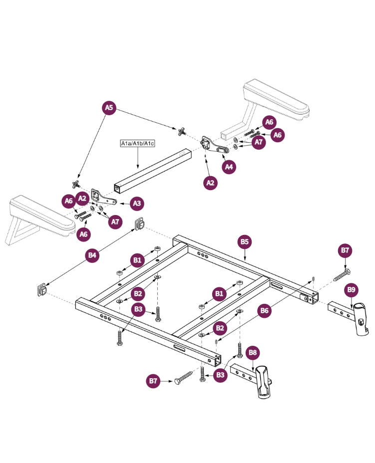 HFrame-SquareFrame Blast ELR SA Tap Pin 115 16-20W