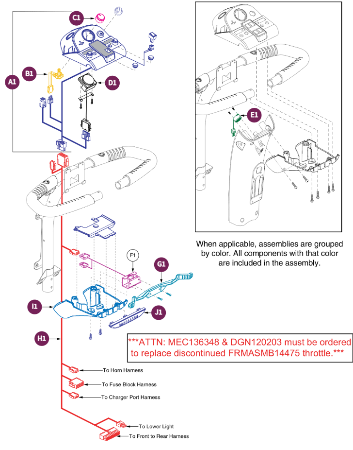 Console,5 Wire CTE Throttle, Victory9-10 Series