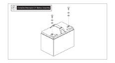 Interceptor Battery, 33AH, GEL