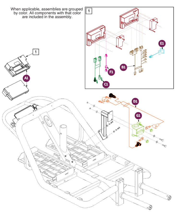 Electronics Assy, S-Drive Controller,120 AMP, MKII