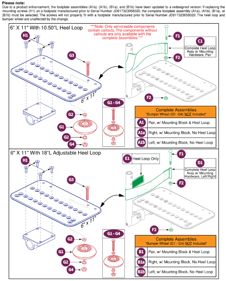Angle Adj FootPlate,6"x 11" Style#7SWA Style#12ELR