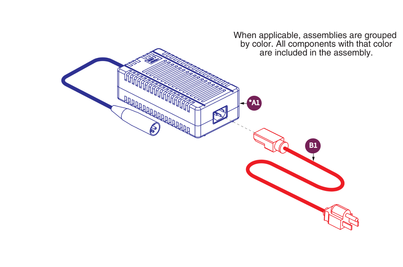 Off Board Charger, ELE1803400