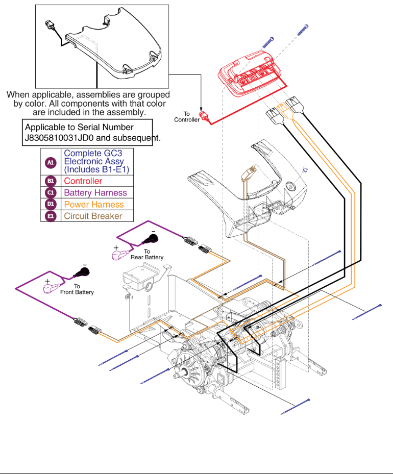 Electronics Assy - GC3