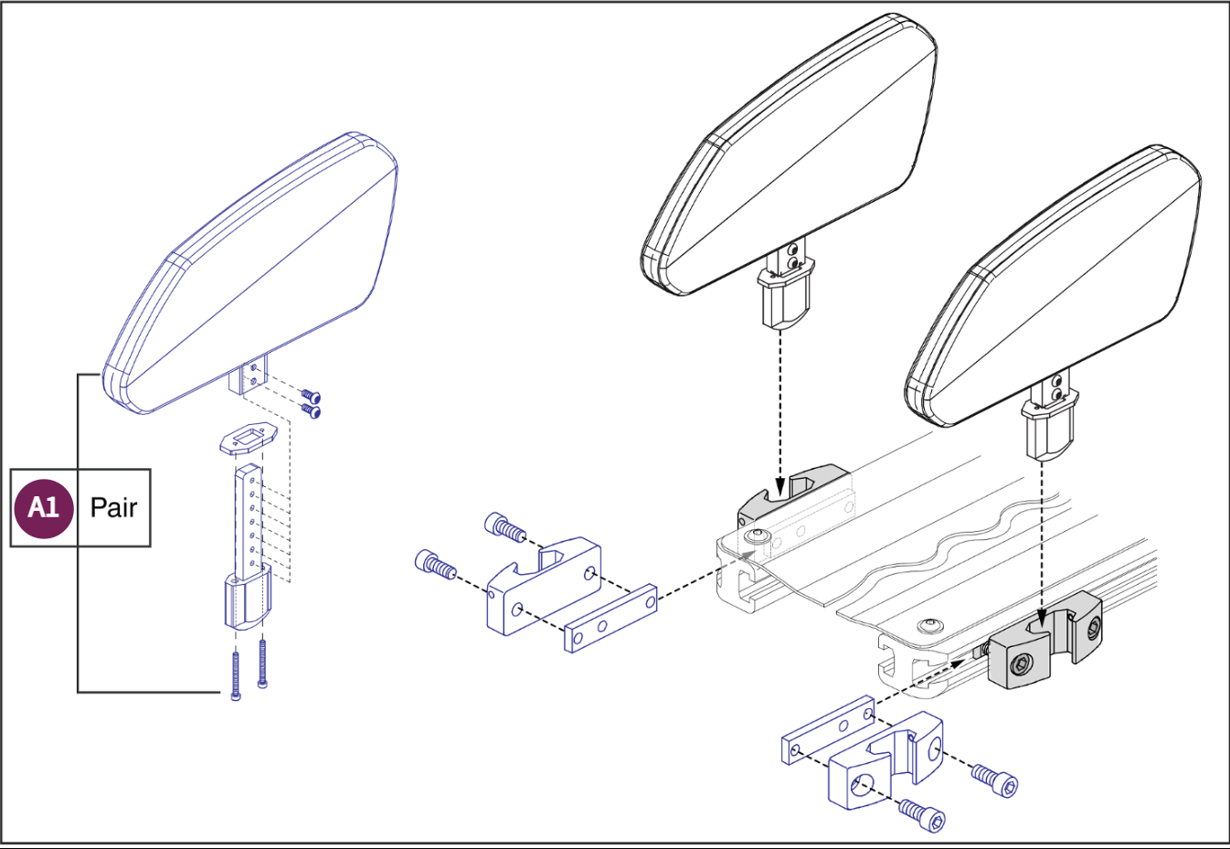 Clothing Guard, TB3 Channel Mounted