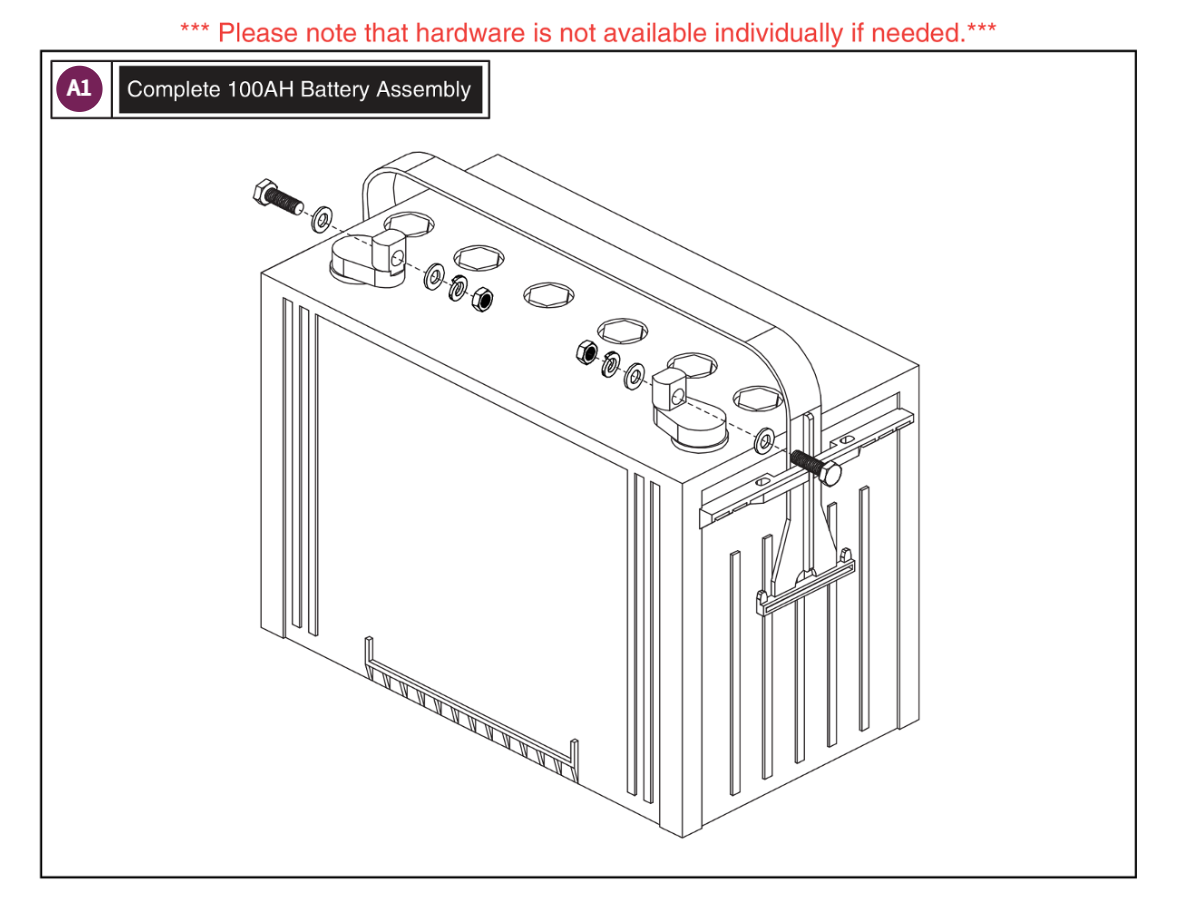 Group 27, 100AH, AGM - 100 Amp Hour (100 AH)