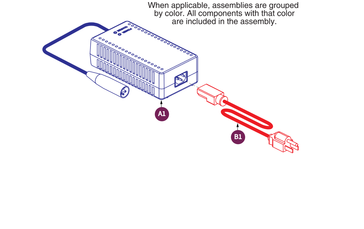 Off Board 5A Charger, ELE1803474