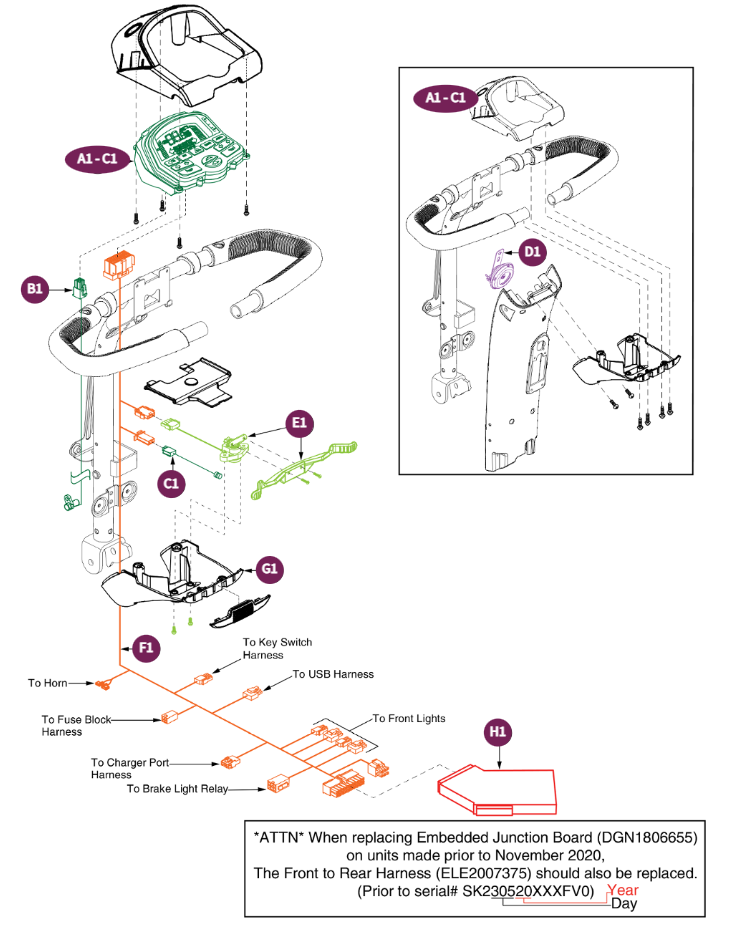 Electronics Assembly - Console