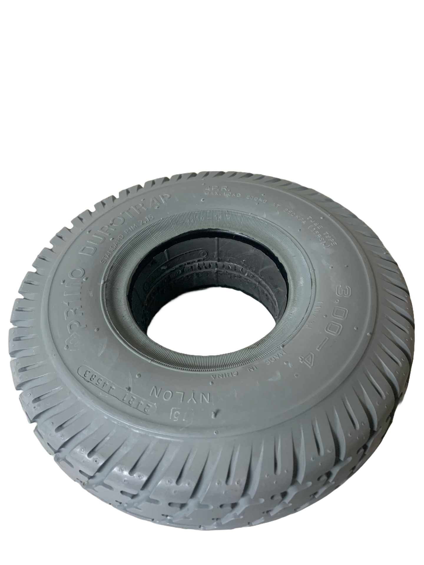 Pride-Tire lying flat image above