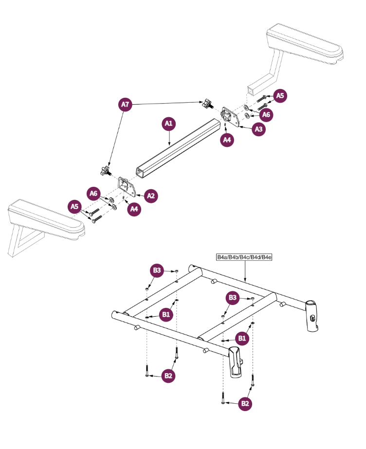 H-Frame-Pinchless Hinge-ELR SA Taper Pin 24W