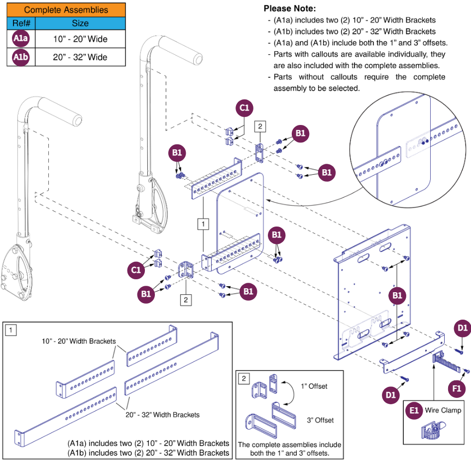 E-Box Bracket, Aftermarket/No Backs