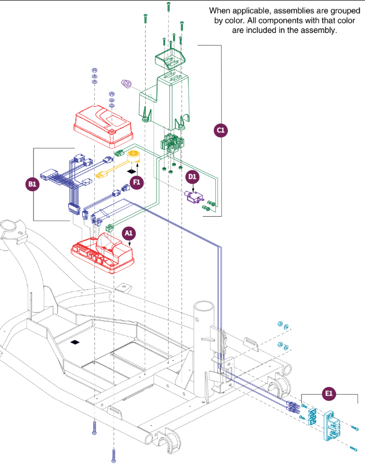3 Wheel R-Series Controller Assy, Victory 9.2