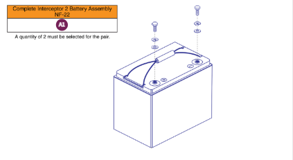 NF22 Battery Assembly, Interceptor 2