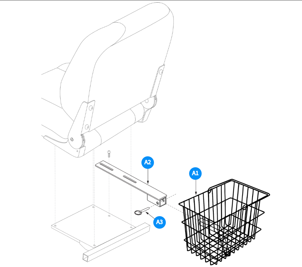 Rear Basket Assembly-Jet