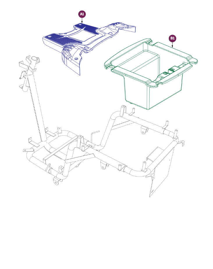 Main Deck Shroud/Tub Storage, BAJA Raptor 2