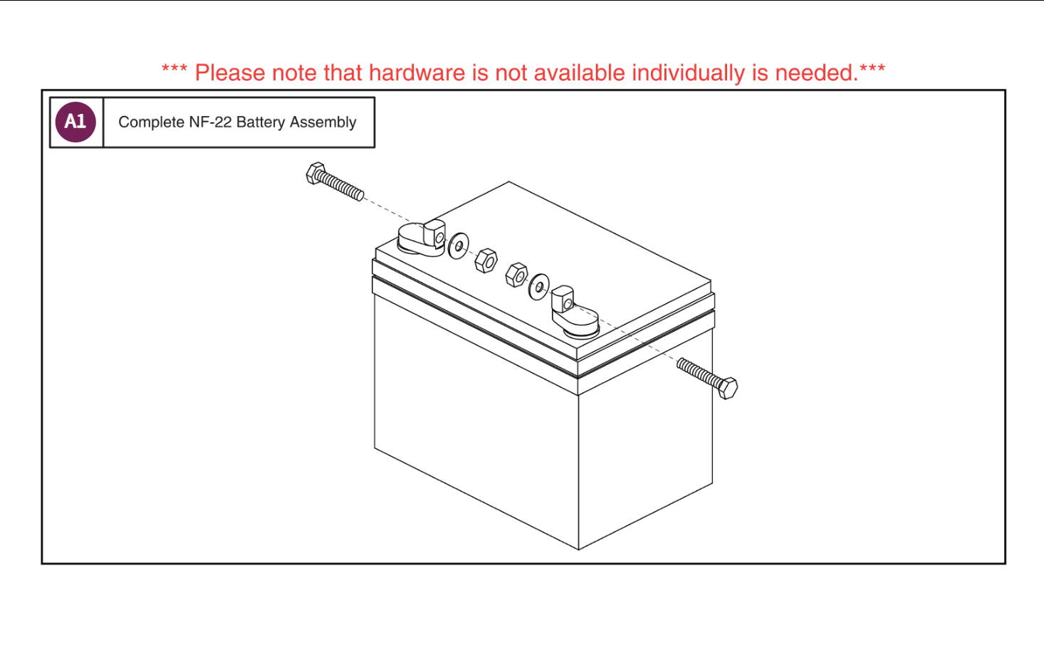 MK,NF-22,AGM,Battery Assy