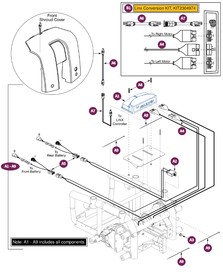 LiNX Electronics Assy, 614