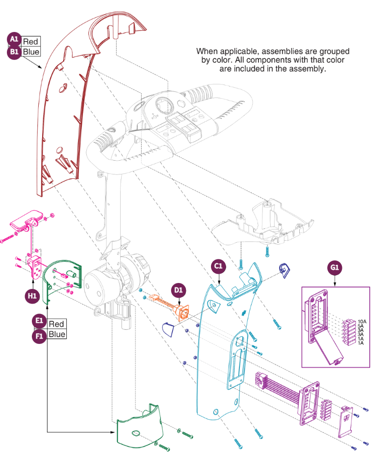 Tiller Shroud Assy, Victory