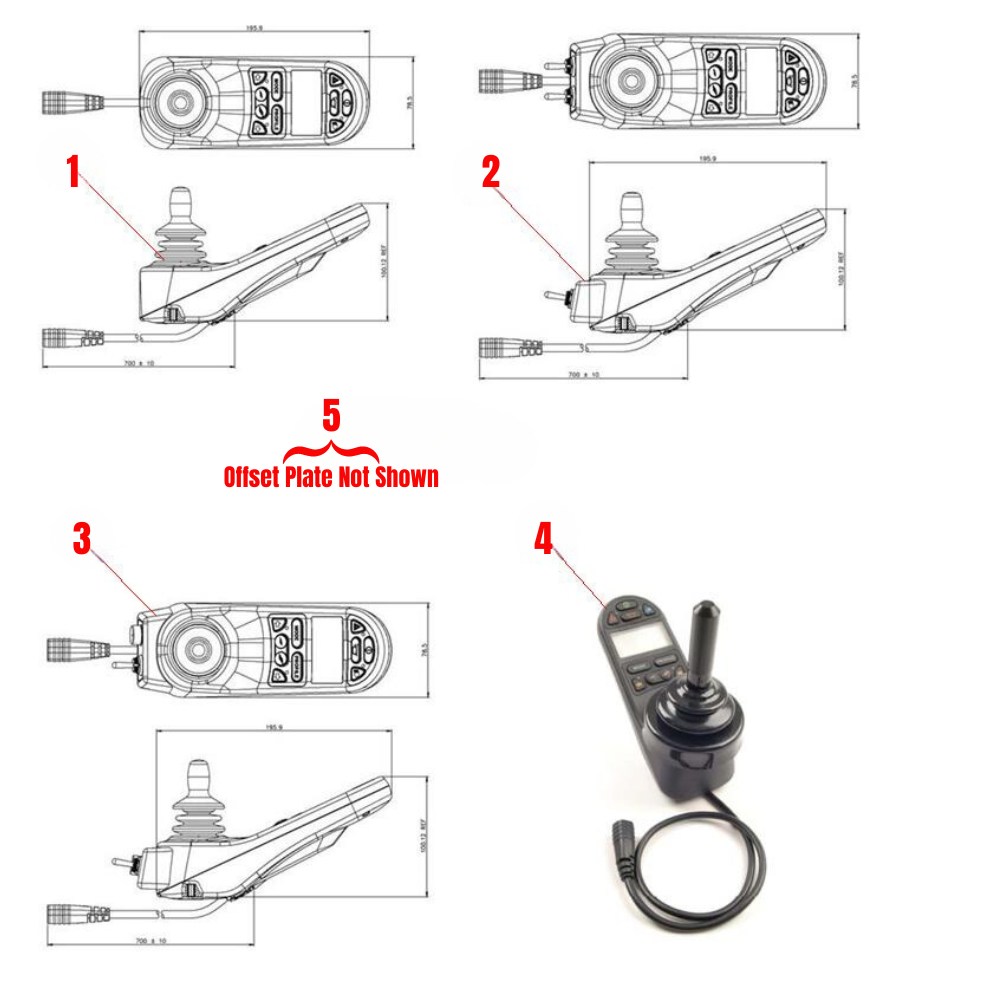 R-Net Mono and HD Gimbal Joysticks