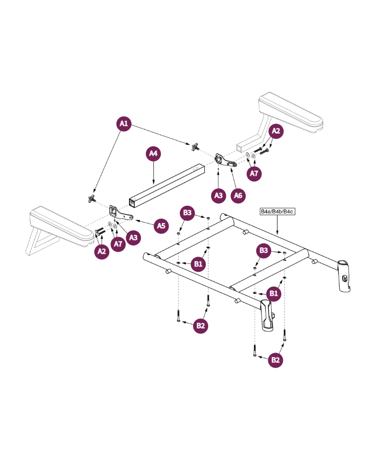 H-Frame-115LTD Recline Seat,ELR SA Tap Pin 18W
