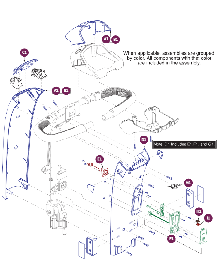 Tiller Shroud Assembly - MV600