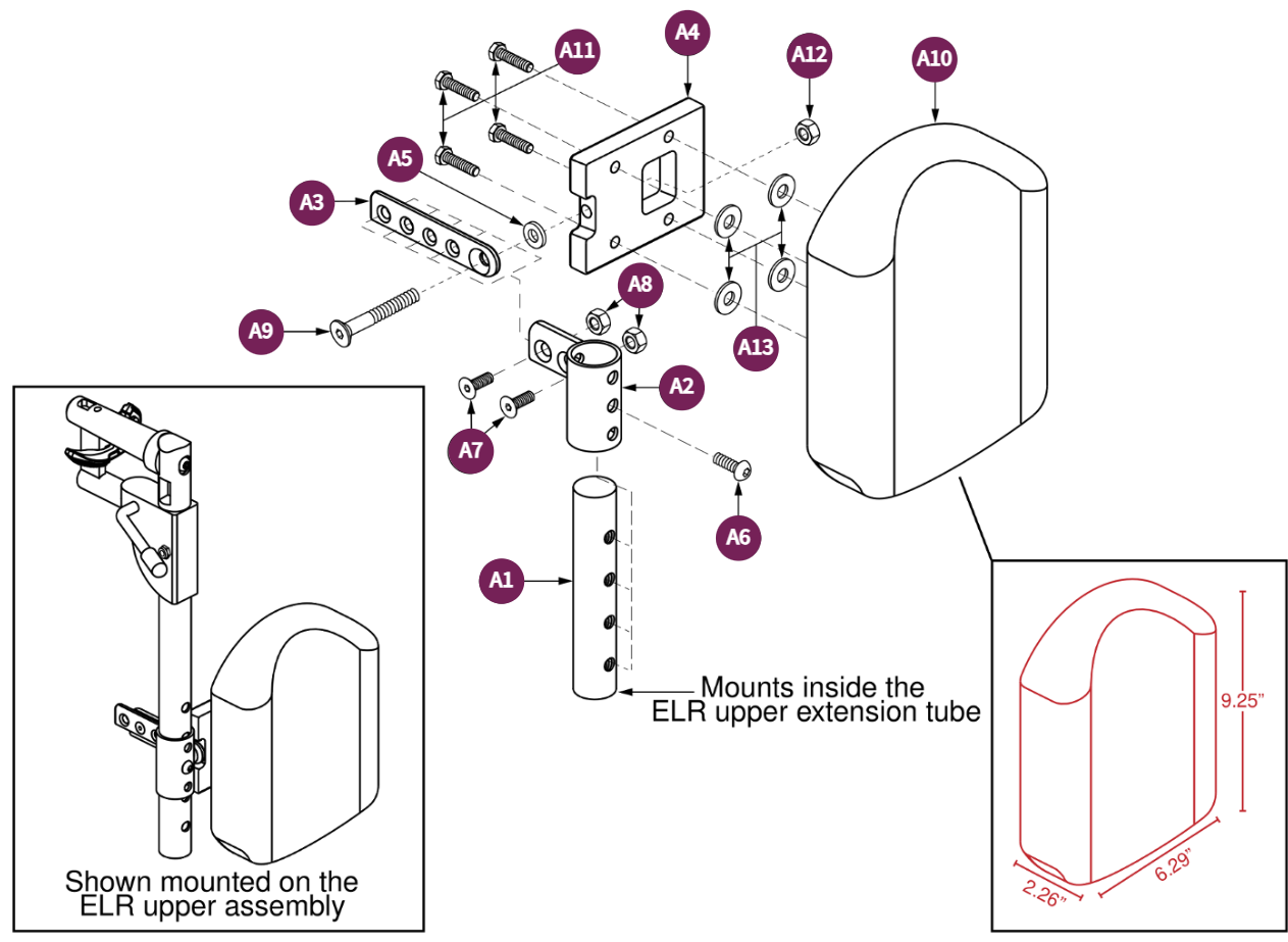 ELR Residual Limb Supports