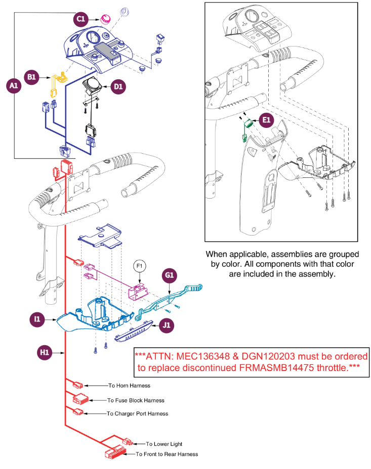 Console,5 Wire CTE Throttle, Victory 9-10 Series
