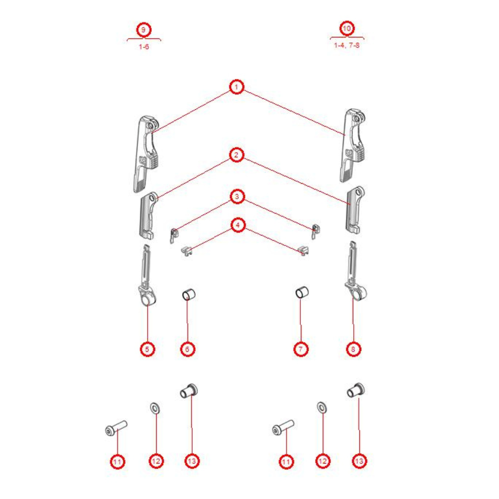 M1 Lock Mechanism, Armrest