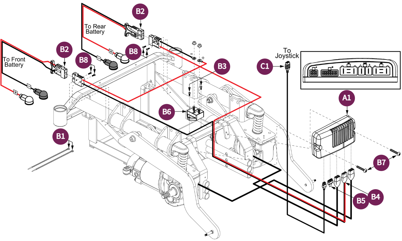 Q-Logic Elect-Hammer II Motor,No Power Post.