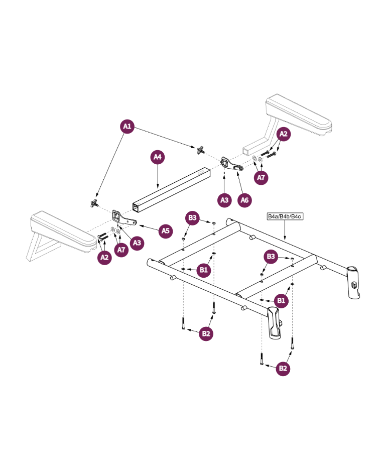 H-Frame-115Ltd Recline Seat,ELR SA Tap Pin 16W