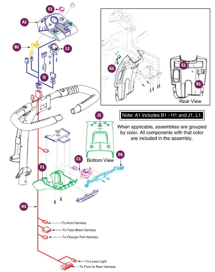 Console Elects w/CTS Throttle Pot, Victory9.2,10.2