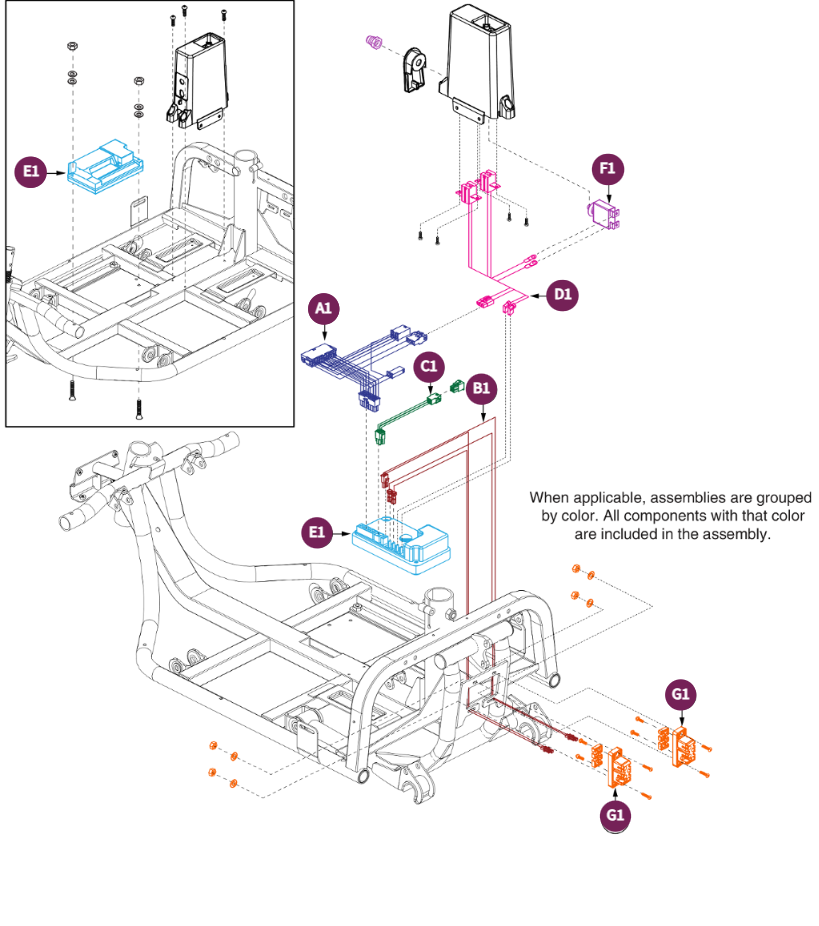 Controller Assy, For Model Numbers Ending in 1003