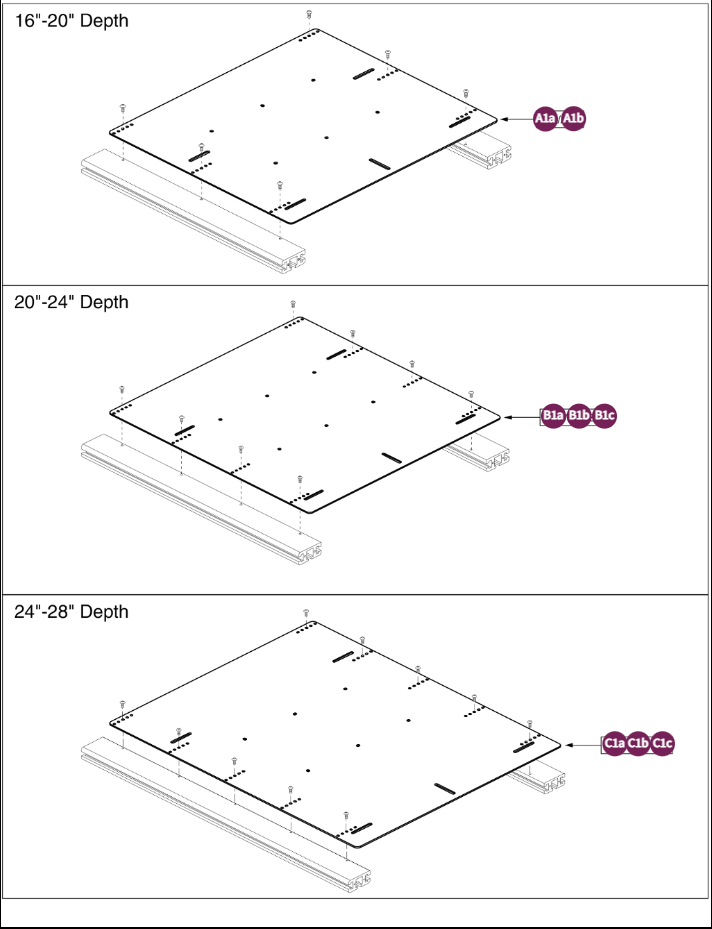 HD Seat Frame - Seat Pans