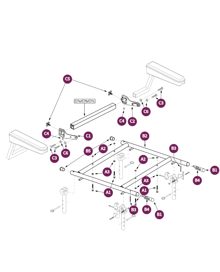 H-Frame-115Ltd Recline Seat,SolidSeatPan 16D-20D