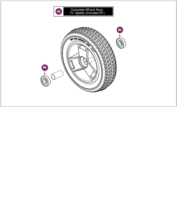 Front Wheel, 4-Wheel