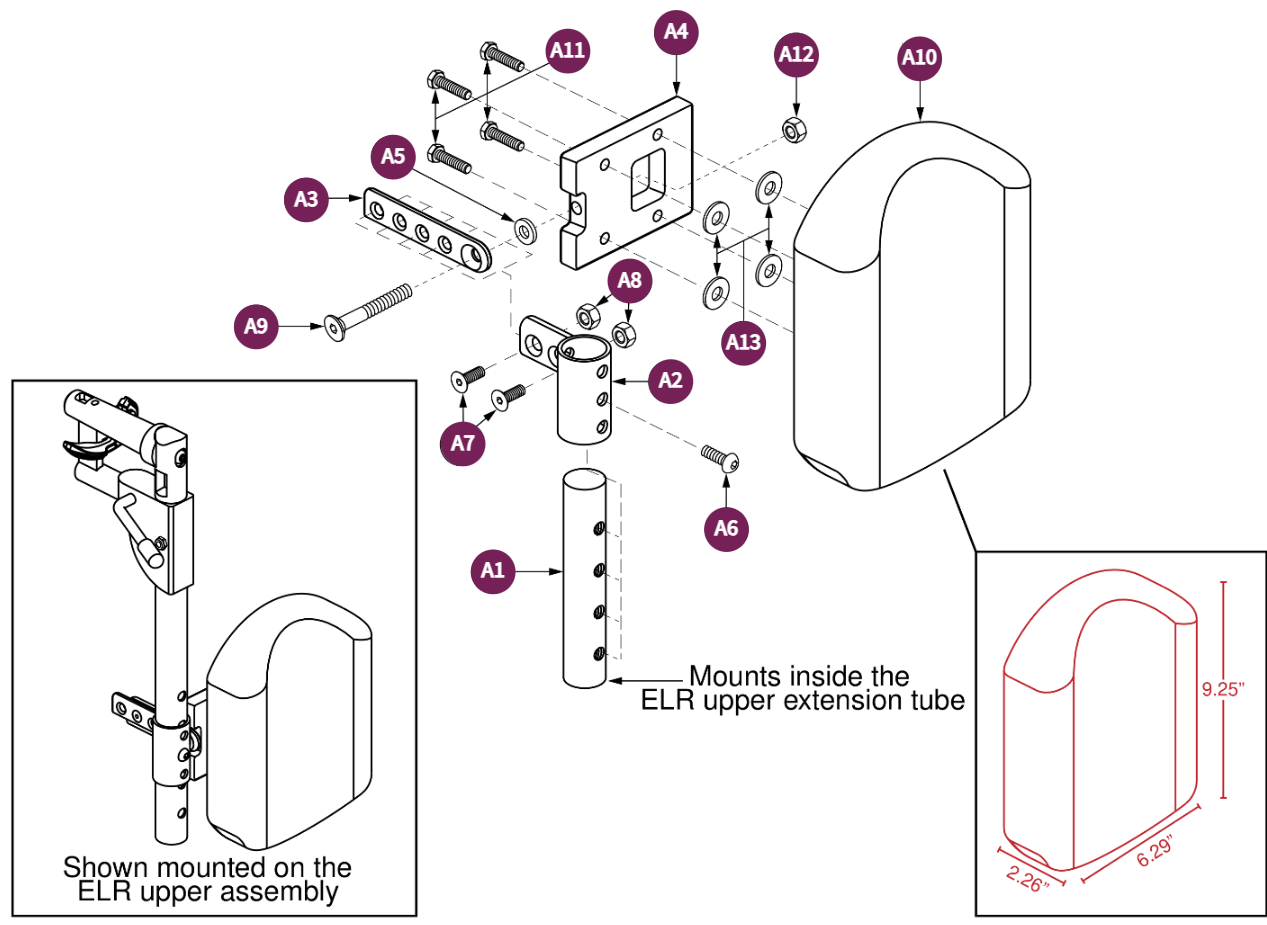 ELR Residual Limb Supports