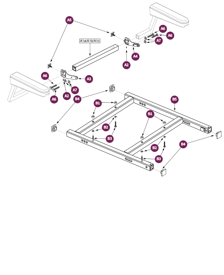 HFrame-Sq Frame Blast SolidSeat LTD REC Pin 16-20W