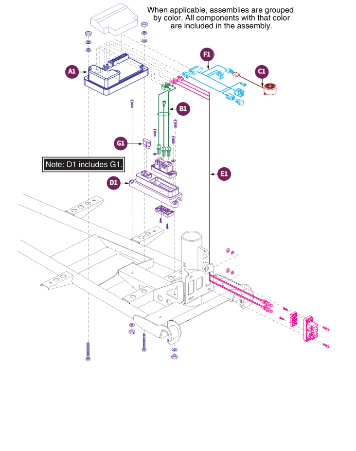 CTRL Elect,S-Dr.,MKII,GoGo Sport, #end 1010& subs