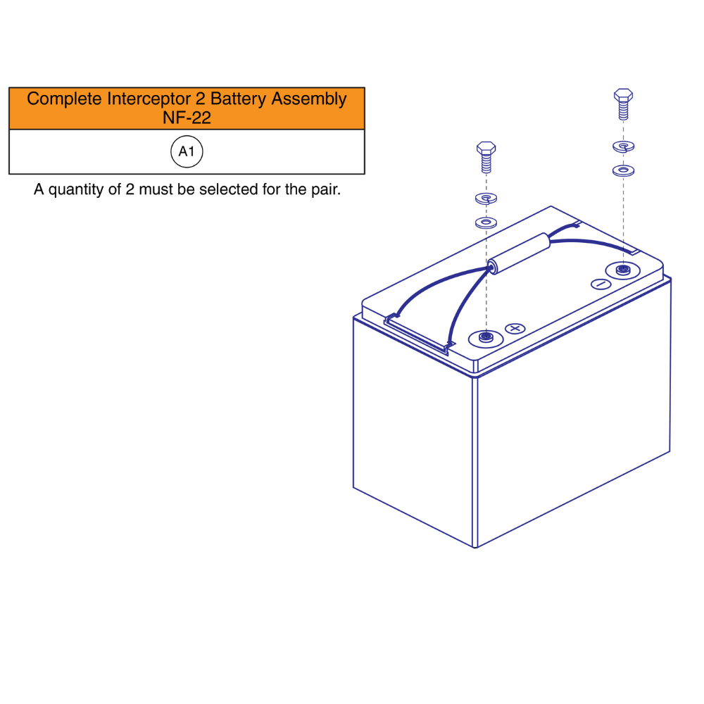 NF22 Battery Assembly, Interceptor 2