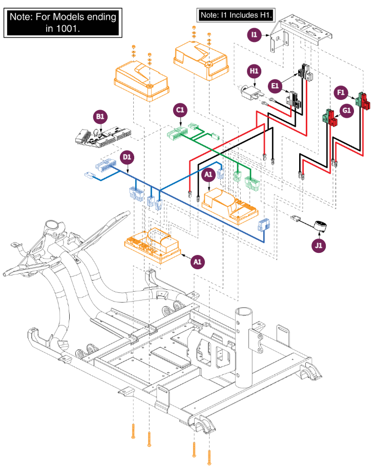 Models Ending in 1001