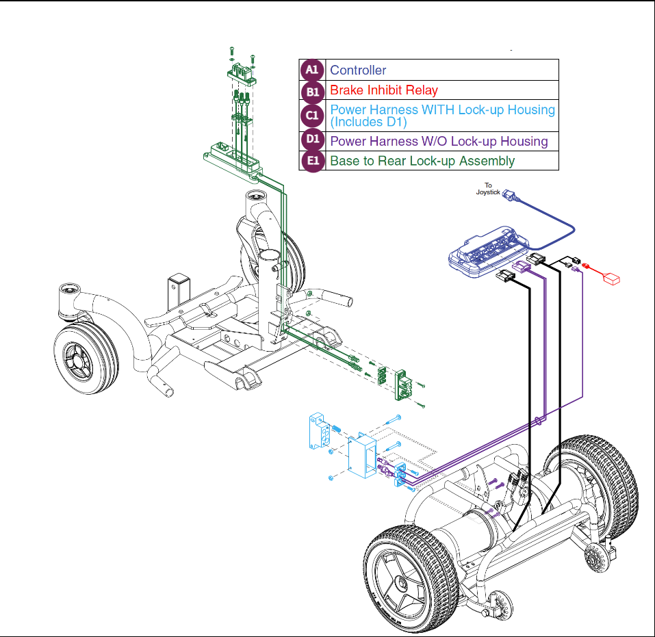 GC3 Electronics Assy, Go-Chair 2016