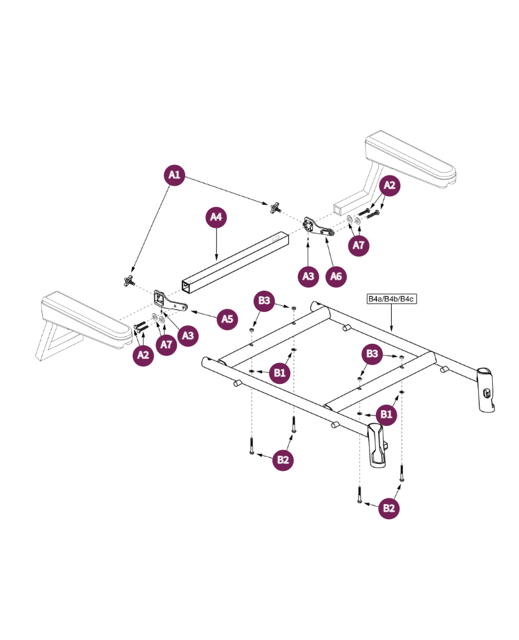 H-Frame-115LTd Recline Seat,ELR SA Solid Seat 16W
