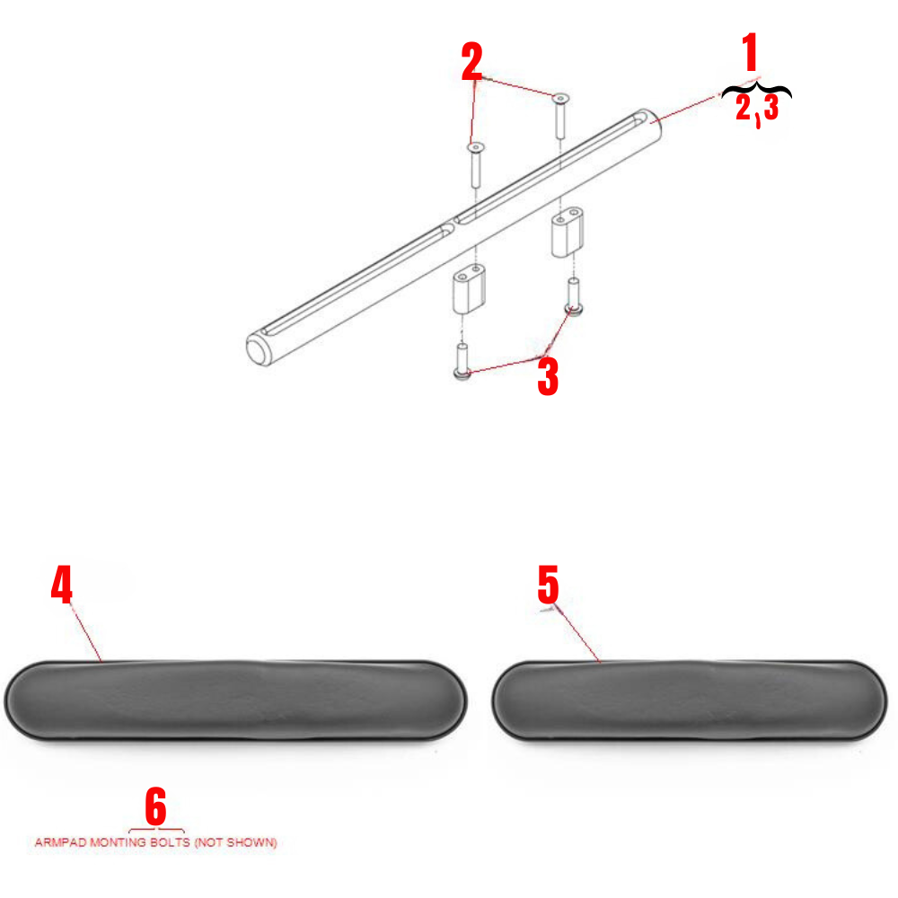 Arm Trough Adapters and Pads