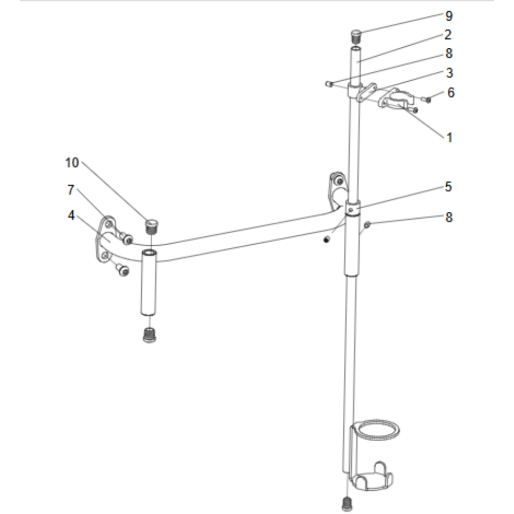 Cane Holder Kit MPS