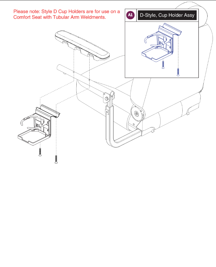 D-Style(Round Tube Mounted 18")