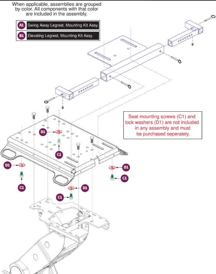 Foot Riggings Mount Assy