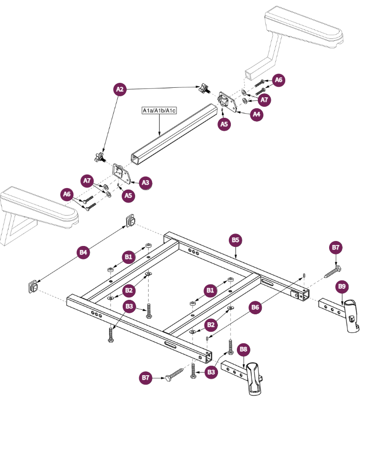 HFrame-Square Frame Blast ELR SA Tap Pin16-20W