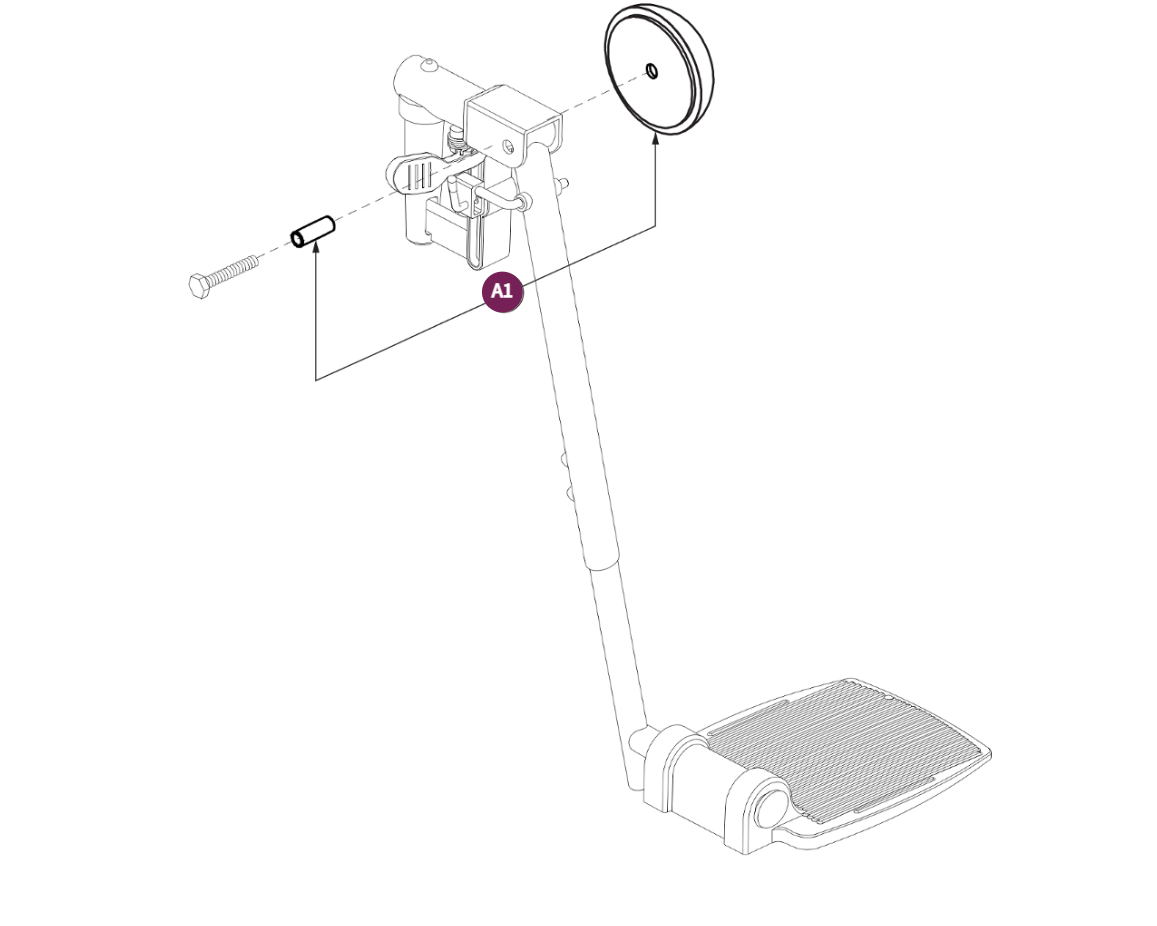 Style #12 ELR Adductor Button