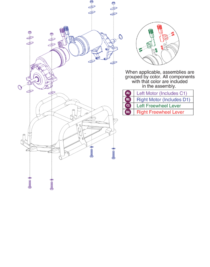 Drive Motor, GC3, Go-Chair 2016